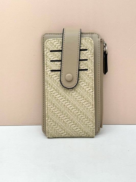 Monedero/ Tarjetero Beige