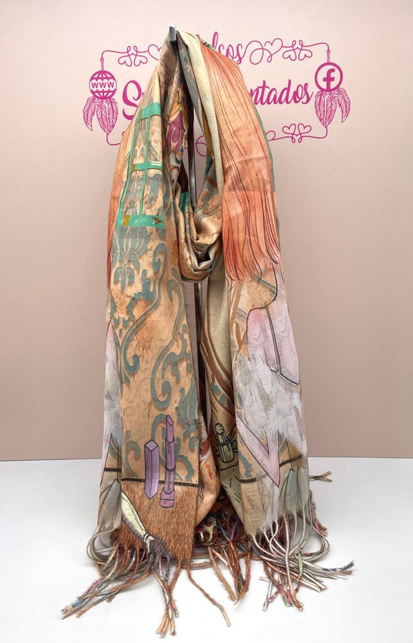 Pañuelo Sweet Candy Orange Diamond