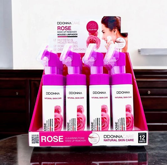 Limpiador Facial en Mousse Rosa con Aplicador