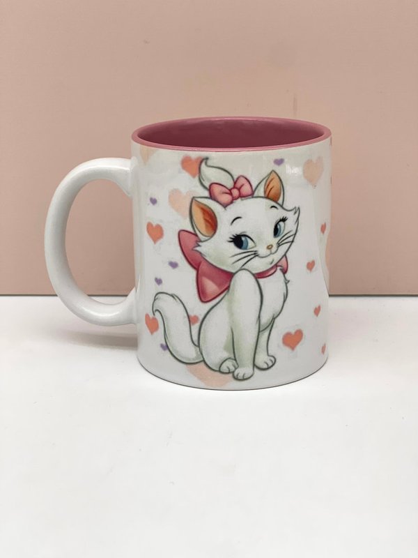 Taza Interior Rosa Gatita