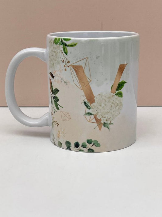 Taza Personalizada Letra V