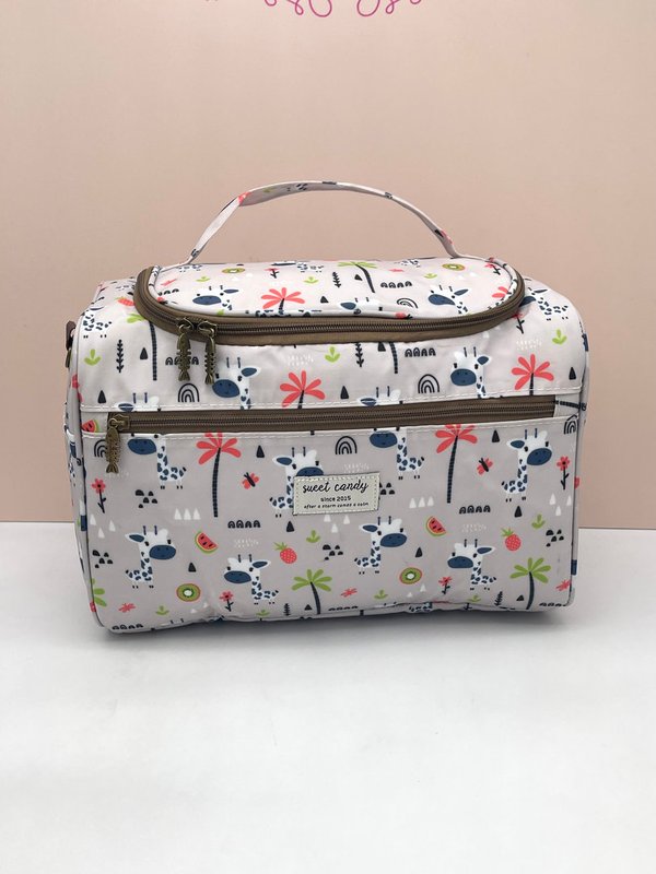 Nevera Térmica Plastificada con Cinta para Carro Colección Jirafa