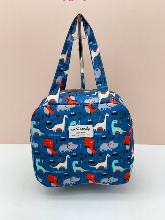 Nevera / Bolsa Térmica Sweet Candy Estampado Cuadros de Dinosaurios