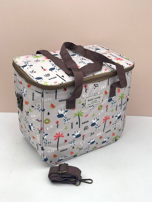 Nevera / Bolsa Térmica Sweet Candy Grande, Estampado Jirafas