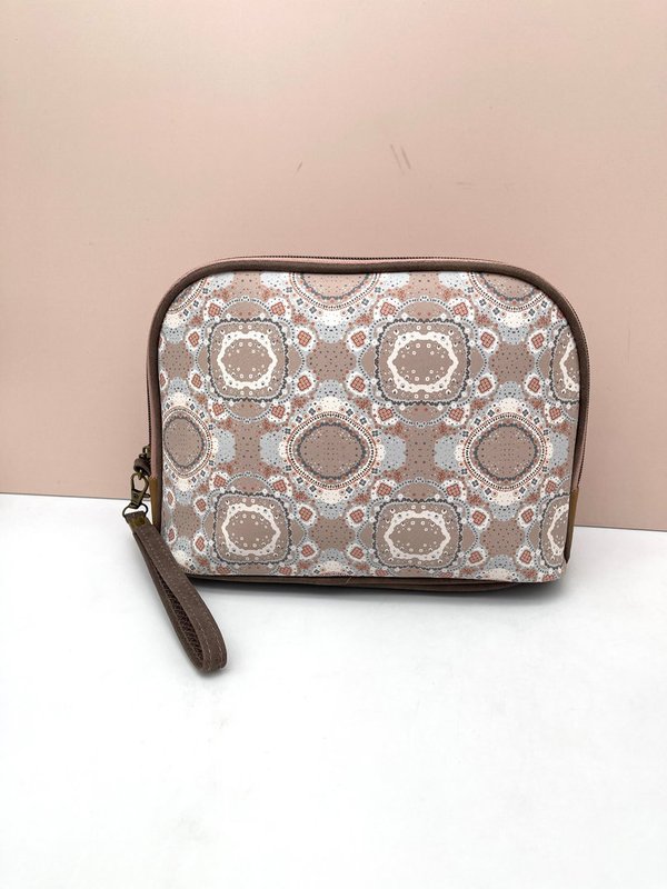 Neceser Grande Bordado Raibow Dream (Rosa)