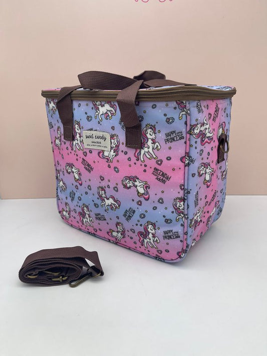 Nevera / Bolsa Térmica Sweet Candy Grande, Estampado Unicornio