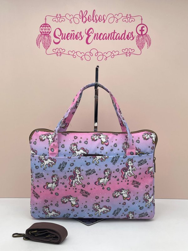 Bolsa / Funda Impermeable para Tablet Sweet Candy Estampado Unicornio