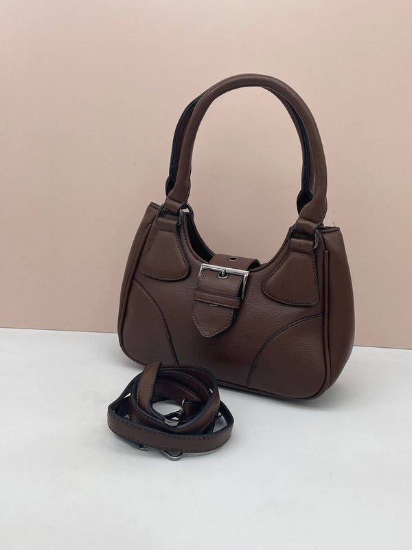 Bolso Marrón Hebilla