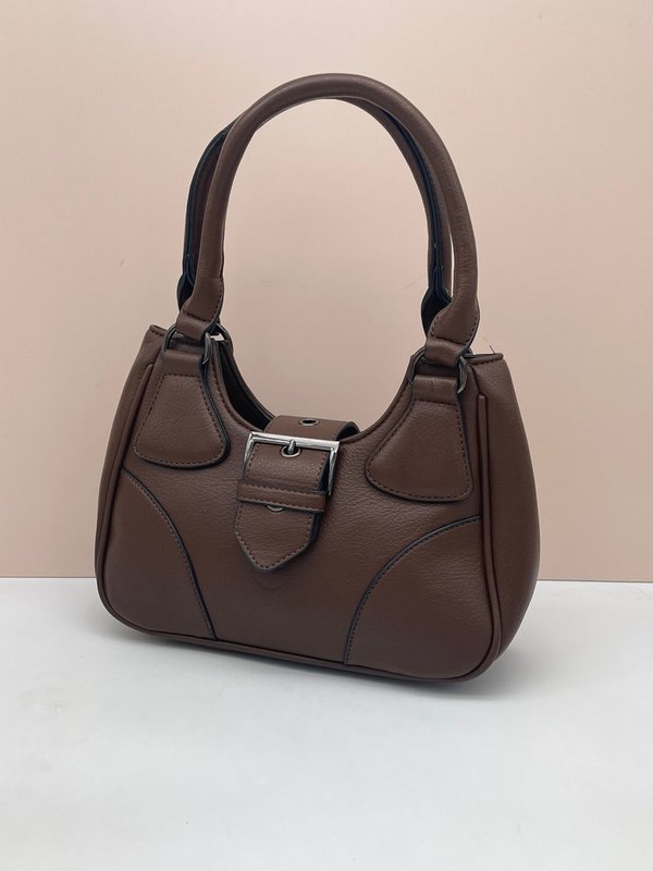 Bolso Marrón Hebilla