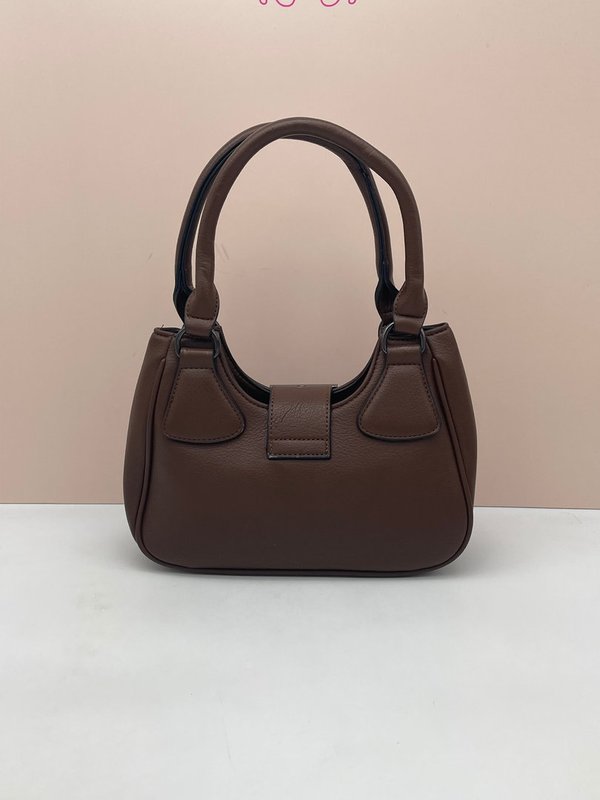 Bolso Marrón Hebilla