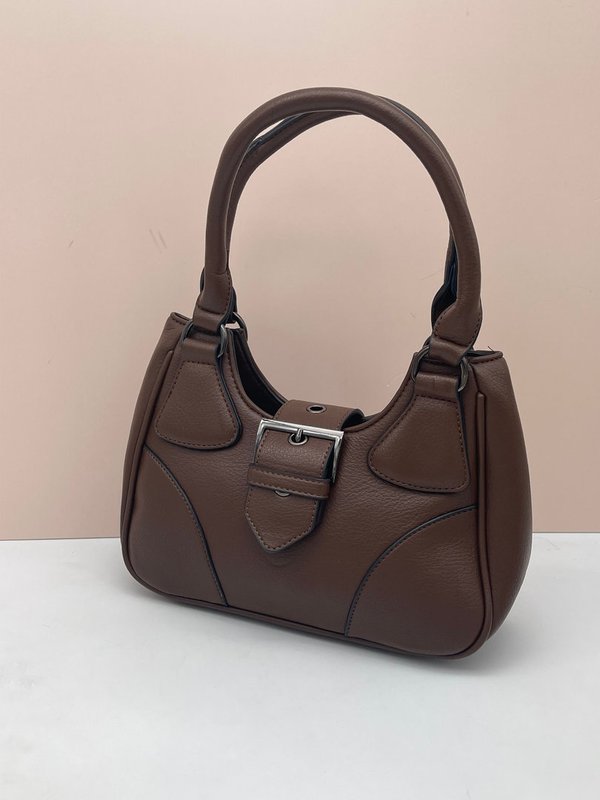 Bolso Marrón Hebilla