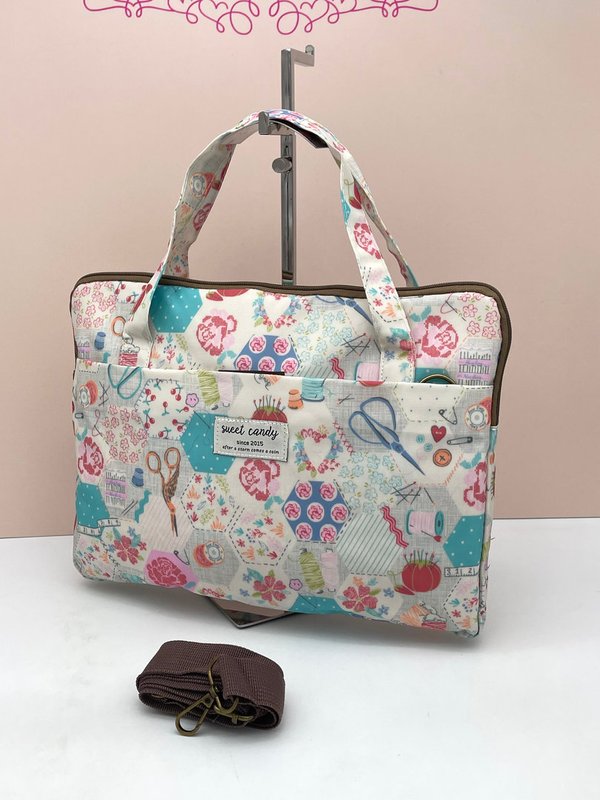 Bolsa / Funda Impermeable para Tablet Sweet Candy Estampado Cuadros