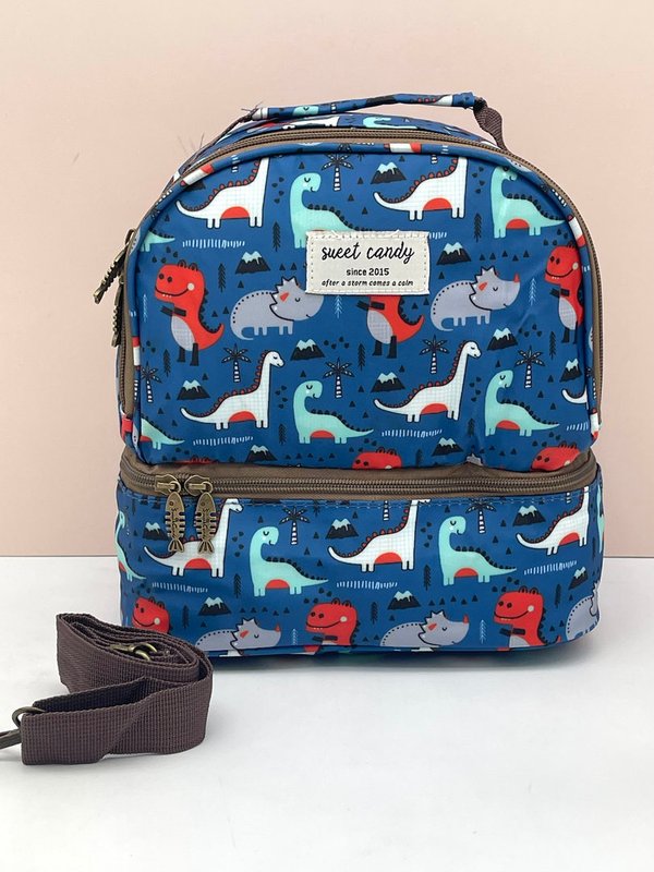 Nevera / Bolsa Térmica Doble Sweet Candy Dinosaurios