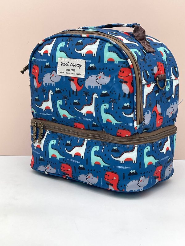 Nevera / Bolsa Térmica Doble Sweet Candy Dinosaurios