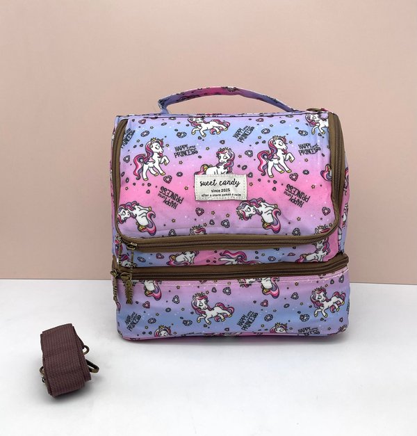 Nevera Térmica Doble Sweet Candy Unicornio