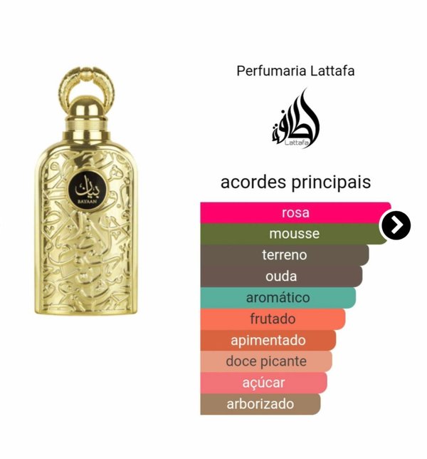 Perfume Árabe Bayaan
