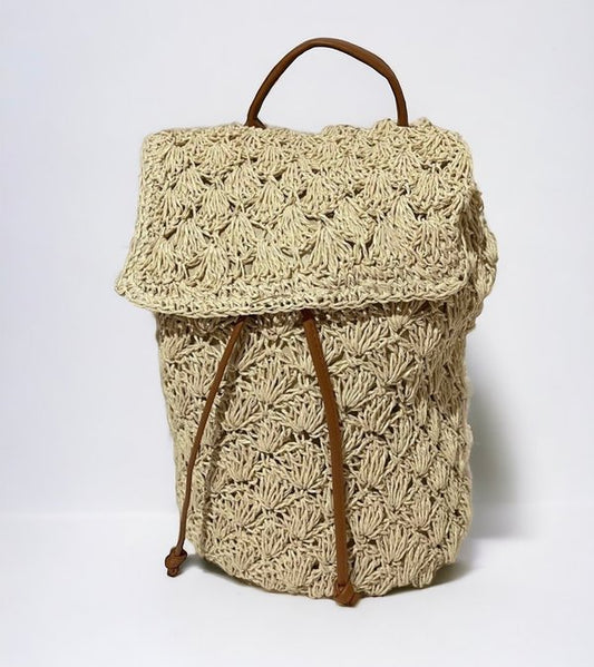 Mochila Rafia Asas de Material