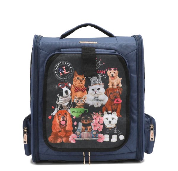 Mochila Transportadora Expandible para Mascotas Nicole Lee