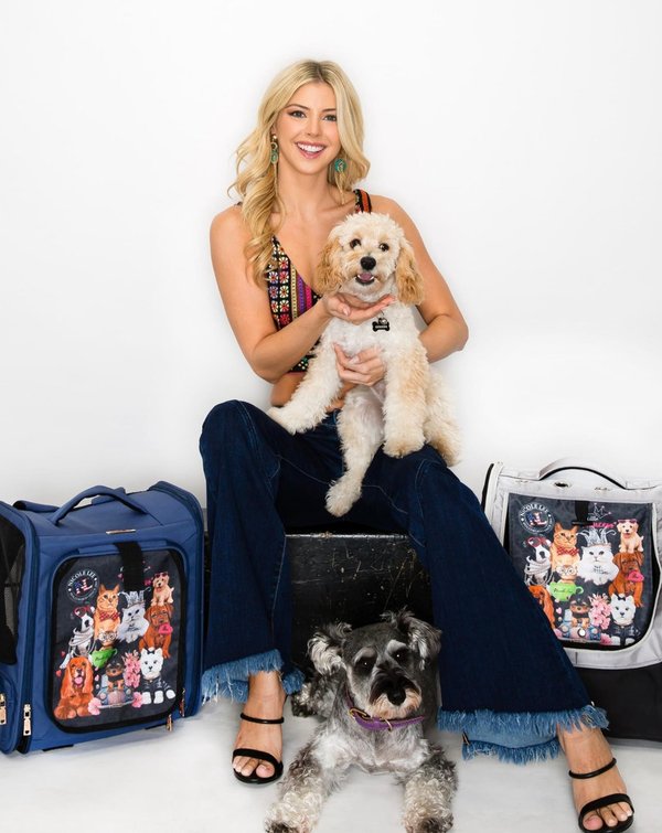 Mochila Transportadora Expandible para Mascotas Nicole Lee