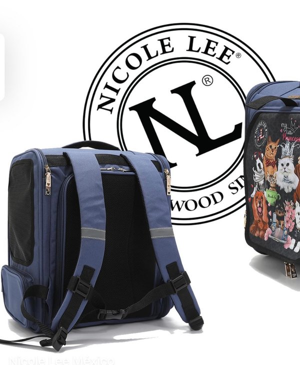 Mochila Transportadora Expandible para Mascotas Nicole Lee