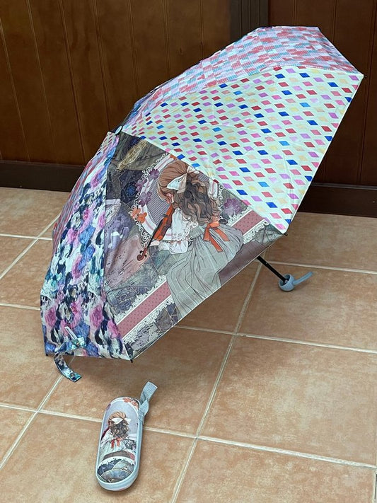 Paraguas Sweet Candy con Funda Antigoteo Colección Raibow Dream (Violin)