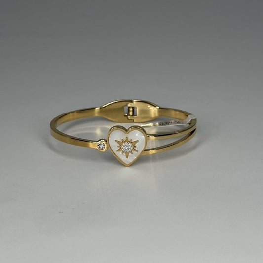 Pulsera Brazalete Corazon