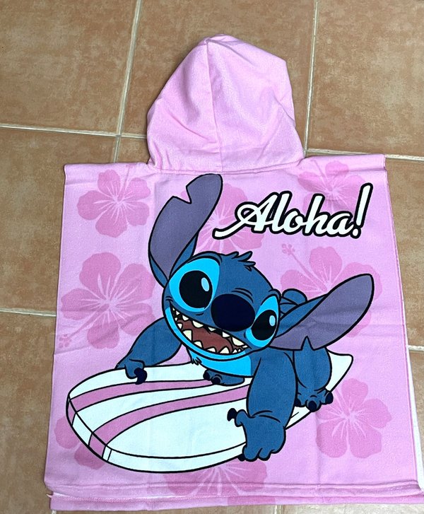 Poncho de Stitchi Aloha