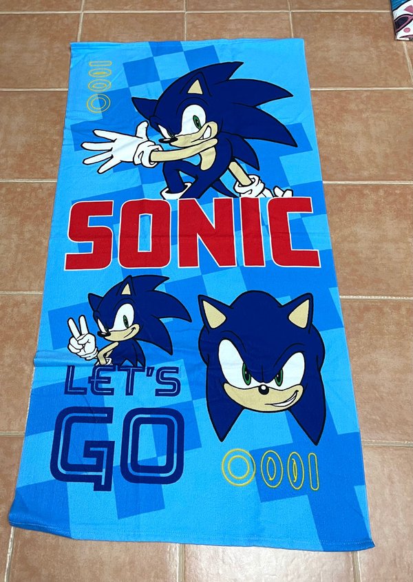 Toalla Infantil Sonic