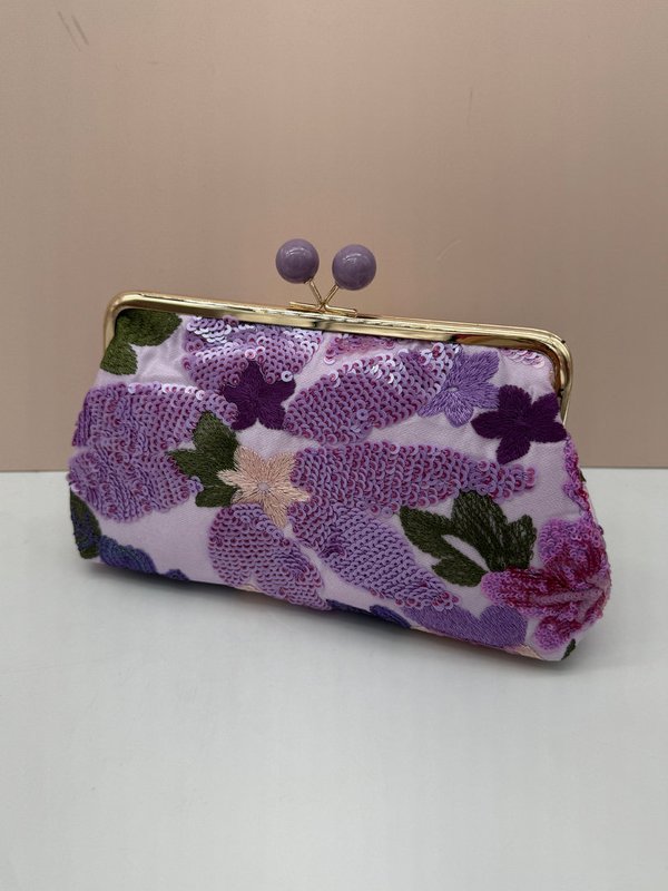 Bolso Lentejuelas Lila