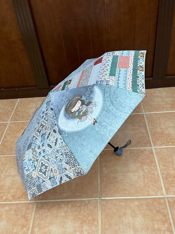 Paraguas para Bolso Muñeca en la Luna