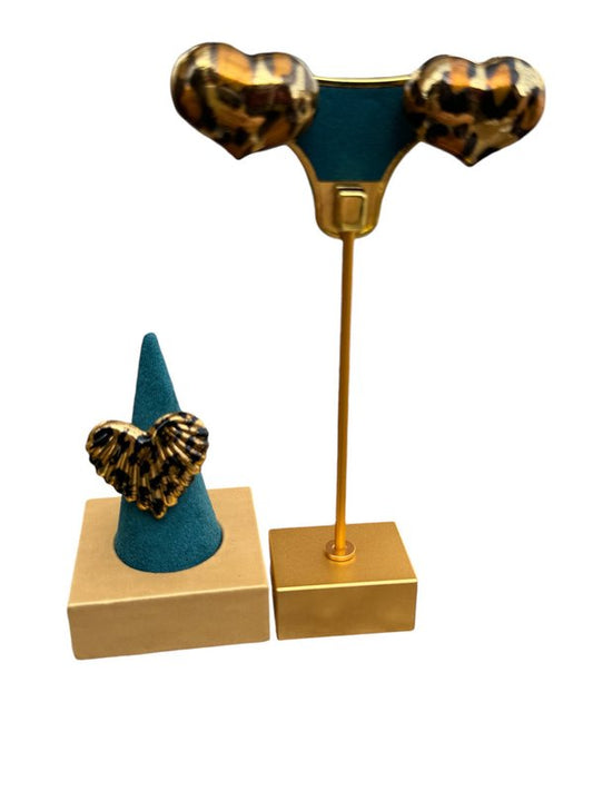 Conjunto Anillo con Pendientes