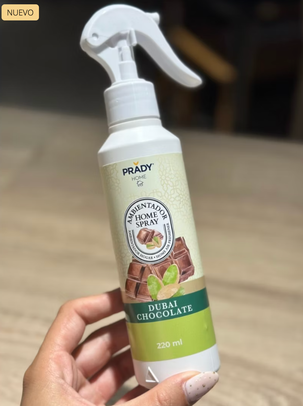 Ambientador en spray para el hogar Prady Home Spray Dubai Chocolate