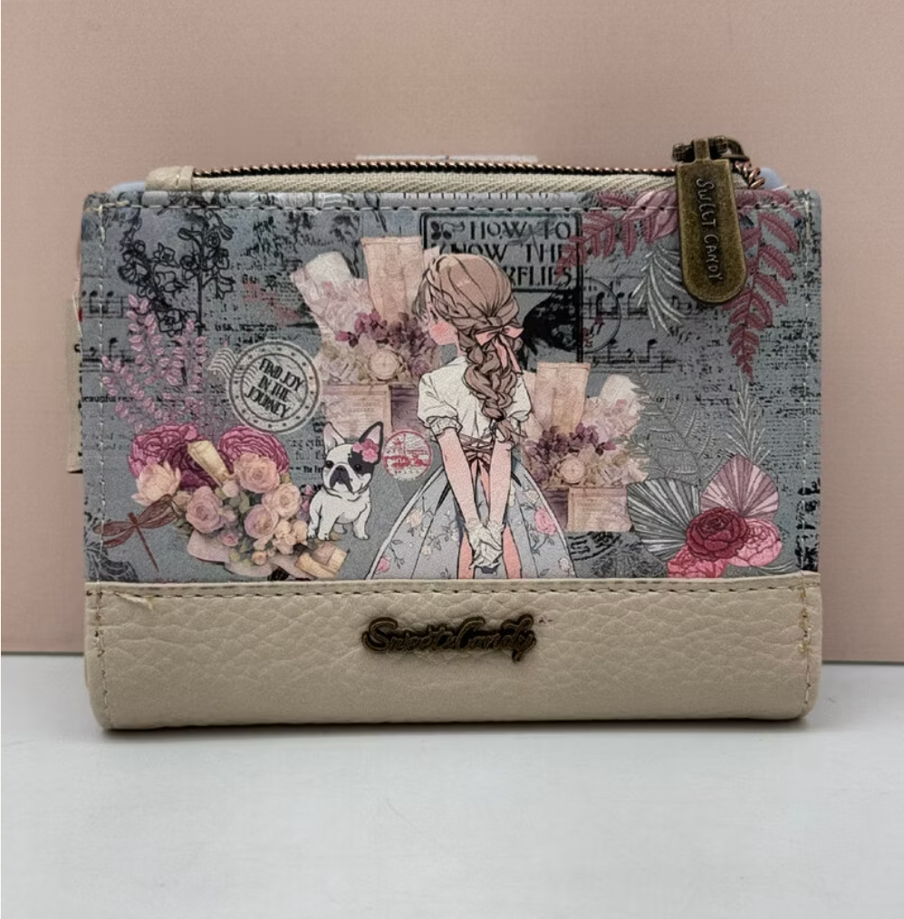 Cartera / Billetera Con Tarjetero Extraíble Sweet Candy Alejandra