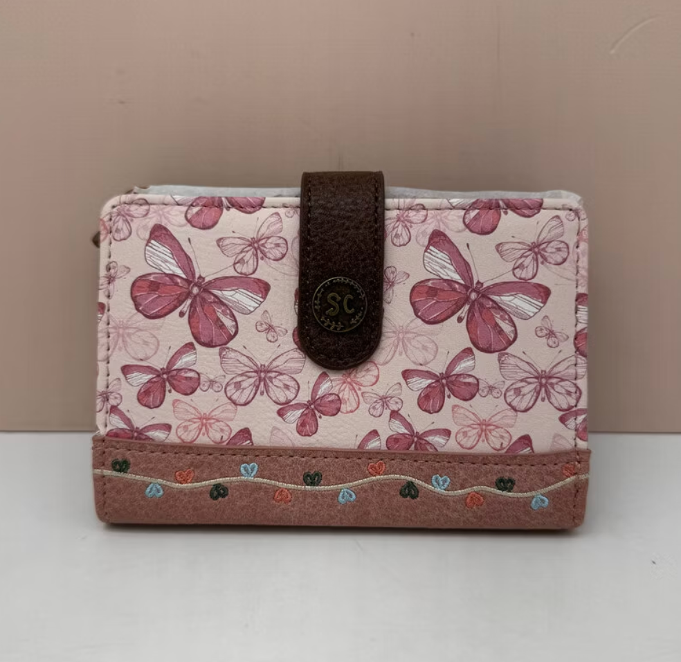 Cartera Billetera Sweet Candy  Rosa (mediana)