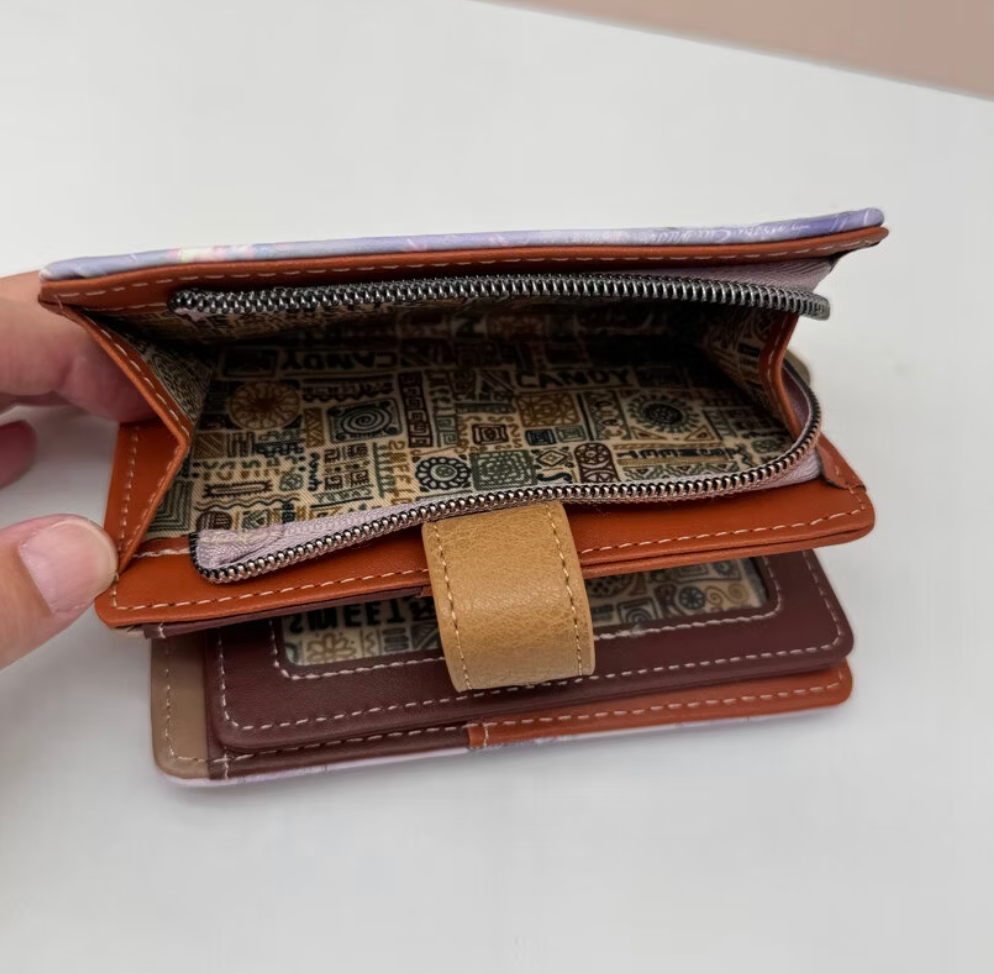 Cartera Billetera Sweet Candy  Rosa (mediana)