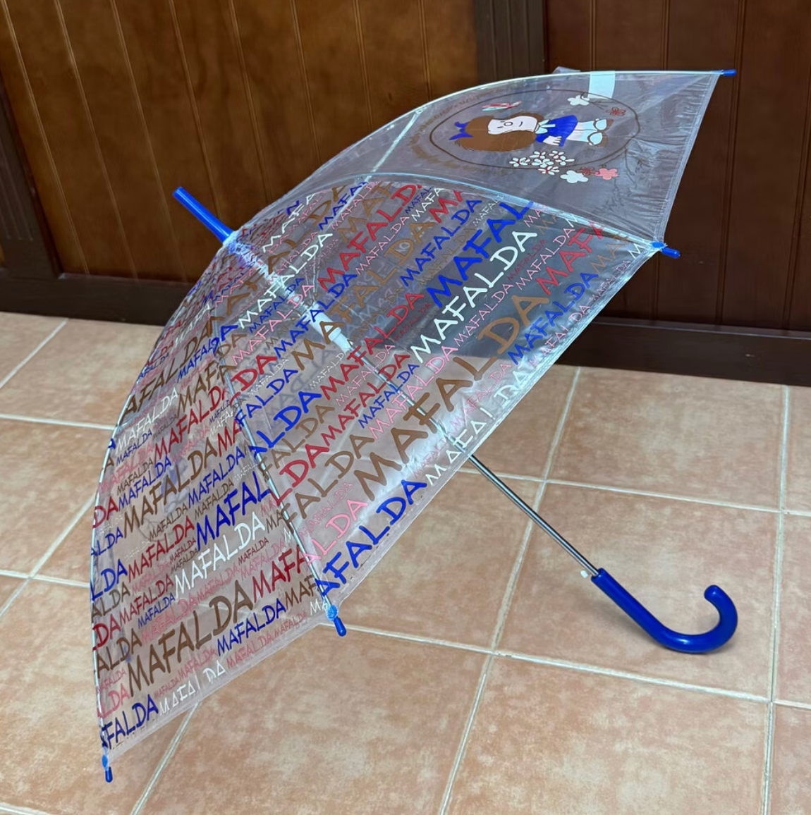 Paraguas Mafalda Transparente