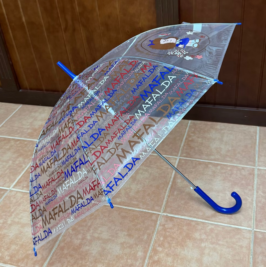 Paraguas Mafalda Transparente