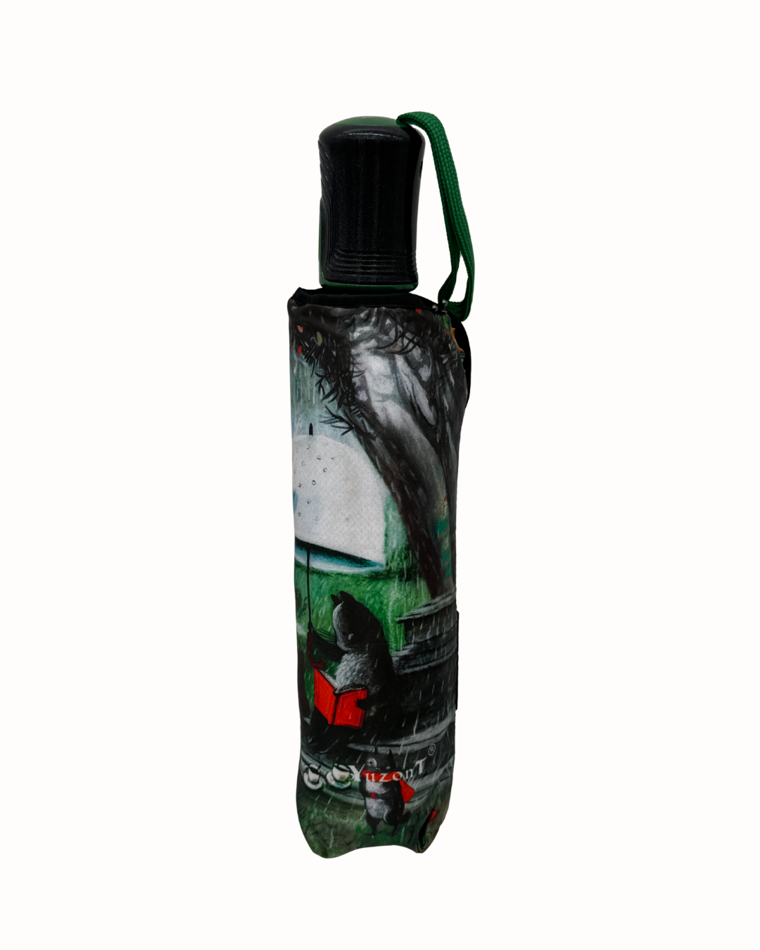 Paraguas Plegable de Mano para Adulto - Tejido Repelente al Agua y Funda Protectora