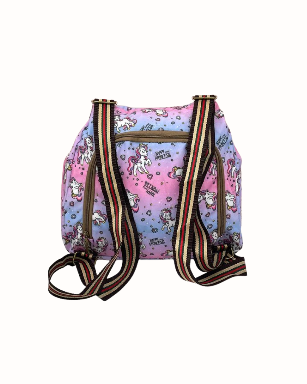 Mochila Antirrobo e Impermeable Sweet Candy - Diseño Exclusivo Unicornios