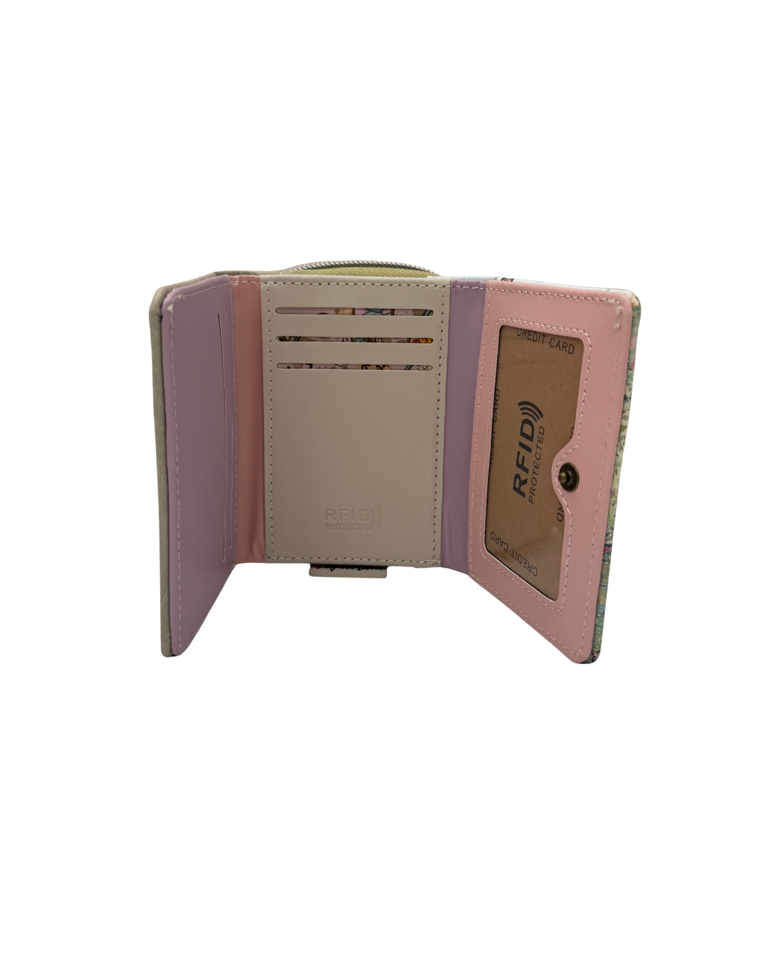 Cartera Monedero Sweet Candy – Billetera de Mujer con RFID y Triple Compartimento