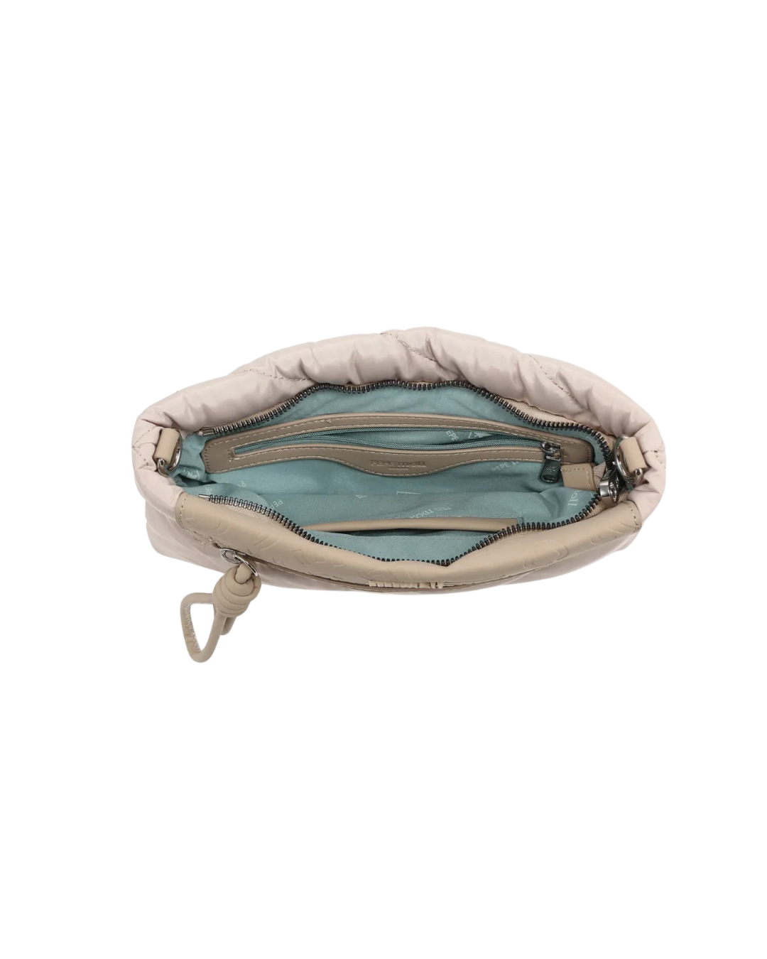 Bolso Pepe Moll Bandolera Acolchado para Mujer - Diseño Urban Chic en Color Beige
