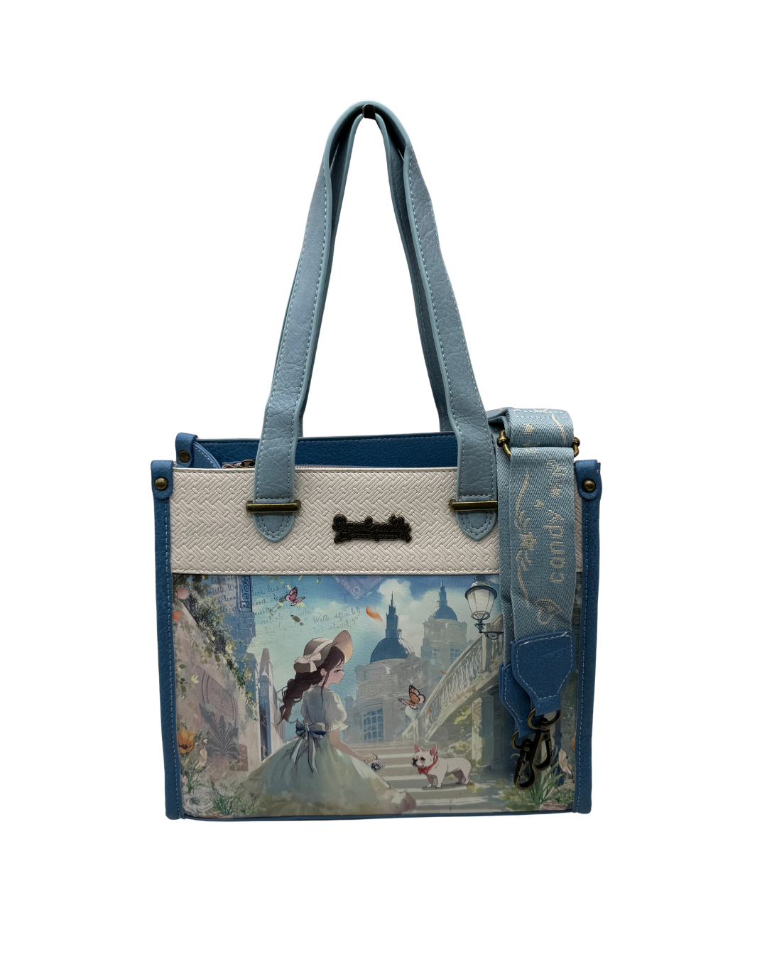 Bolso Sweet Candy de Mano y Bandolera - Diseño Artístico Exclusivo con Asa Superior