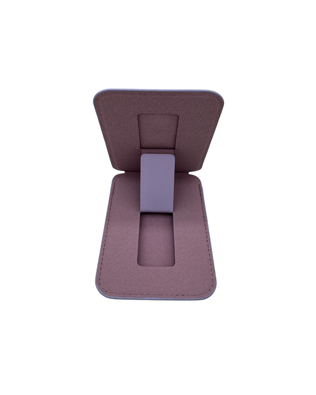 Tarjetero y Soporte Magnético Sweet Candy para Móvil - Soporte MagSafe con Diseño Artístico Lila