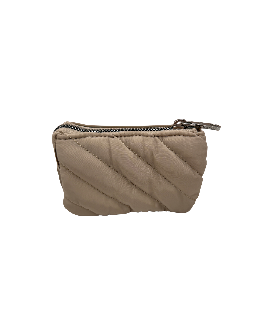 Monedero Triple Pepe Moll Acolchado - Pequeño y Funcional - Beige