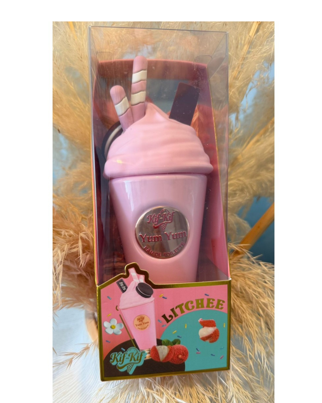 Perfume Kif-Kif Yum Yum Litchee Helado Rosa - Eau de Toilette XL (200 ml)