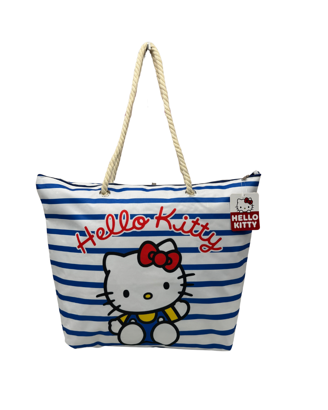 Bolso Playero Hello Kitty – Estilo Marinero con Licencia Oficial