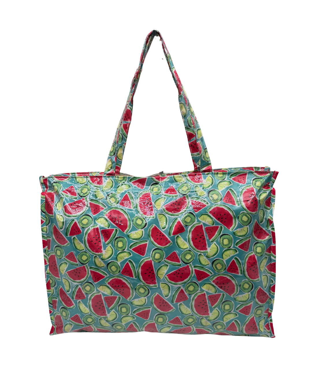 Bolso de Playa Maxi XL Impermeable - Estampado Tropical "Tutti Frutti"