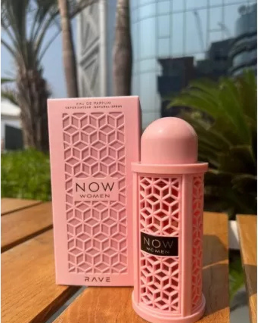 Perfume árabe  Rave Now Women by Lattafa - Eau de Parfum 100ml | Aroma Frutal y Elegante
