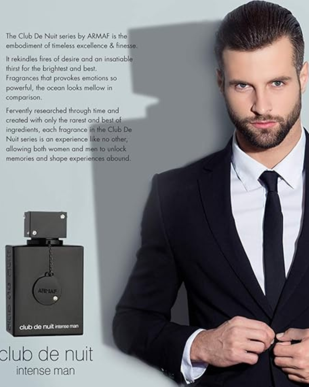 Armaf Club de Nuit Intense Man - Perfume Árabe para Hombre - 105ml Eau de Toilette