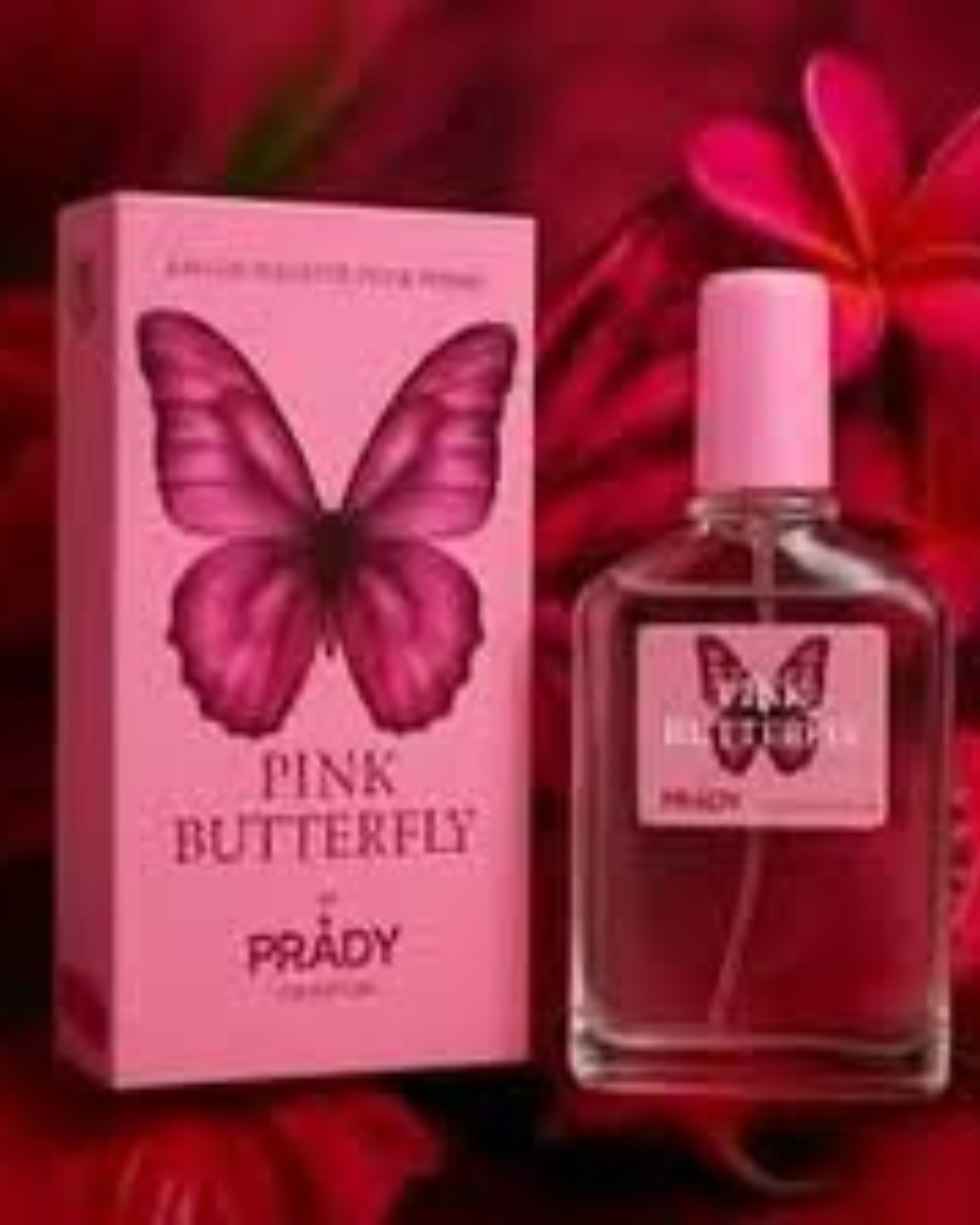 Perfume Pink Butterfly by Prady 90ml - Inspiración Olfativa de Alta Gama para Mujer